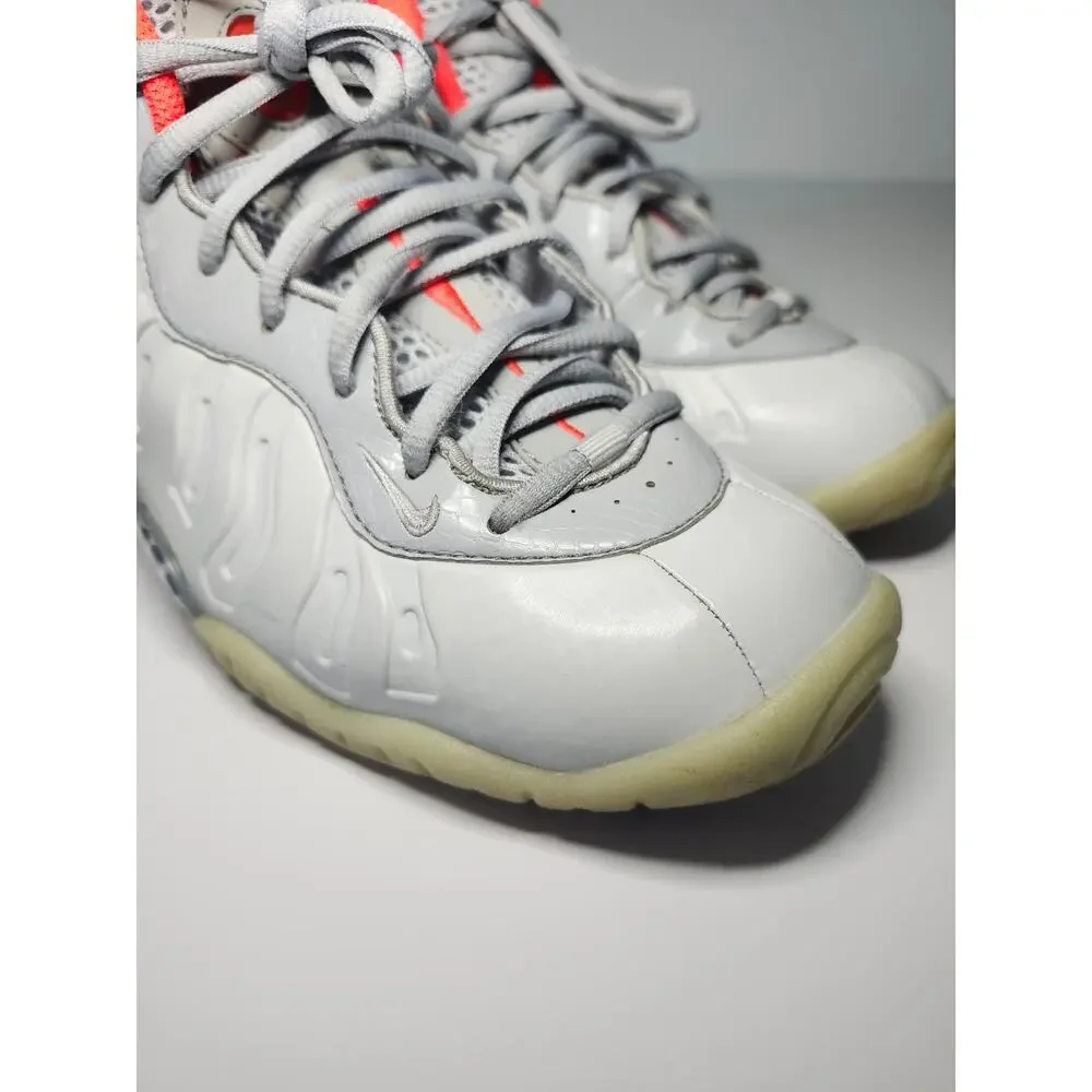Nike Little Posite Pro Pure Platinum 7Y Athletic Sneaker Streetwear With Box